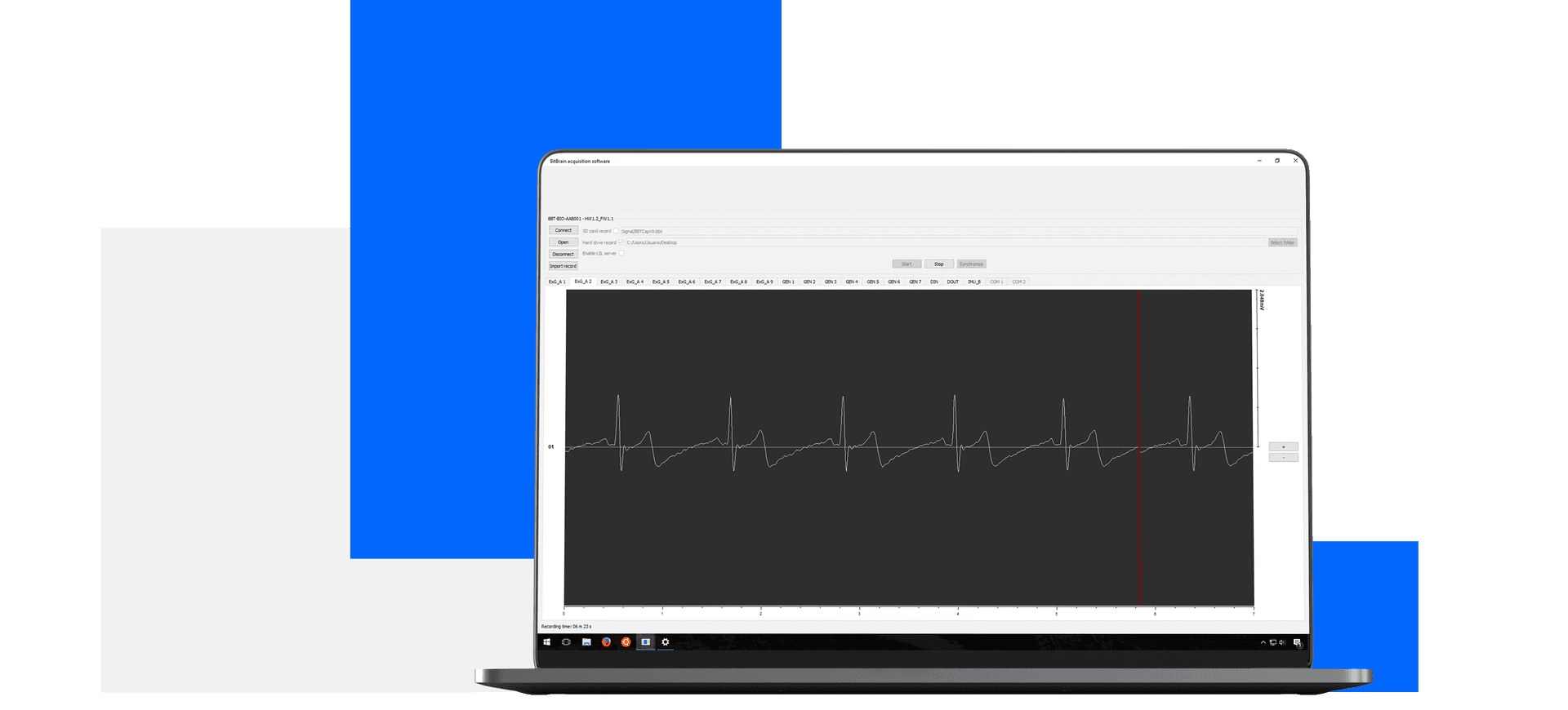 bitbrain software kit for biosignal amplifier device: versatile bio