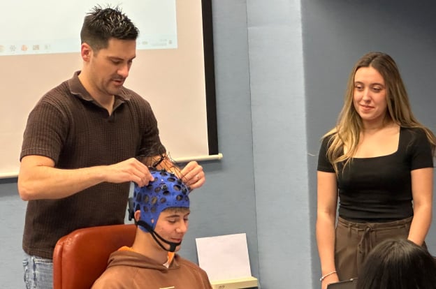 Not science fiction: how a P300 brain-computer interface brought EEG from the lab to the classroom
