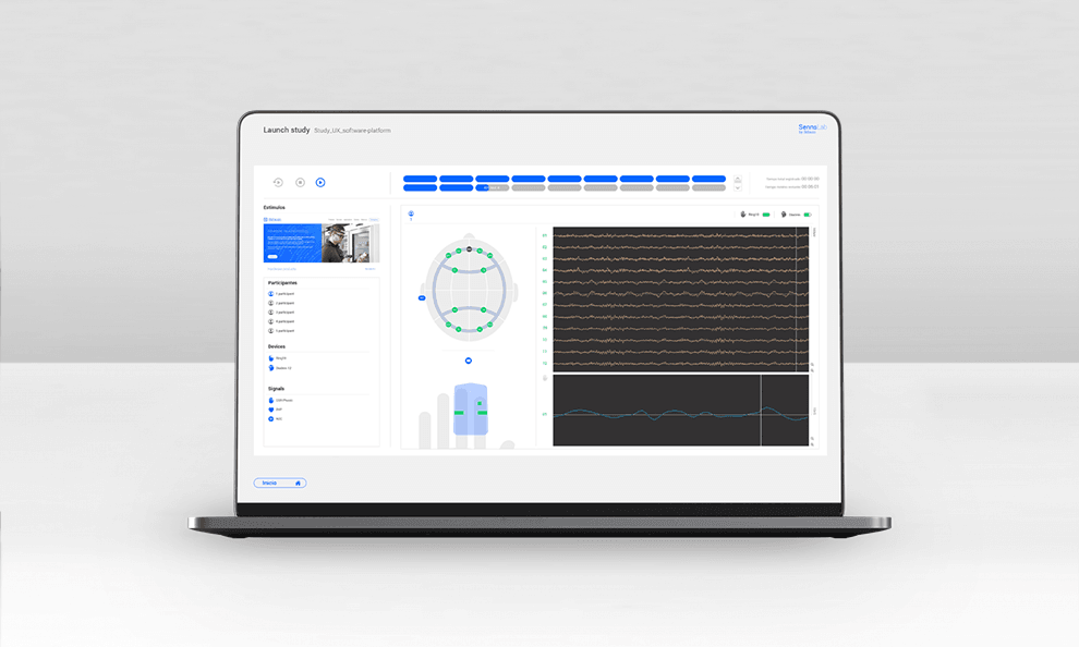 Software for EEG and biosignals synchronization