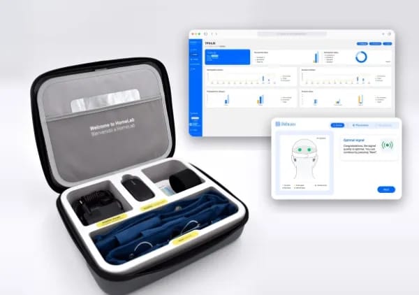 HomeLab: a complete solution for at-home sleep studies.